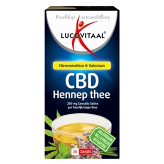 LUCOVITAAL CBD THEE HENNEP 20 ZAKJES